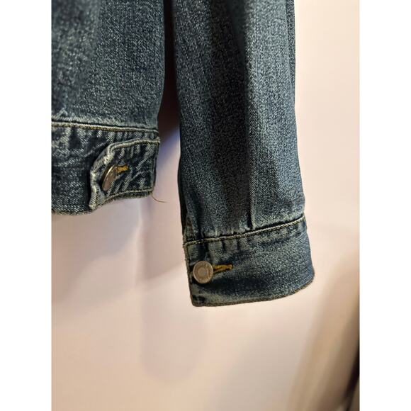 Vintage Gap Denim Jean Jacket 90s Large Style 151021-00-1 - Picture 15 of 16